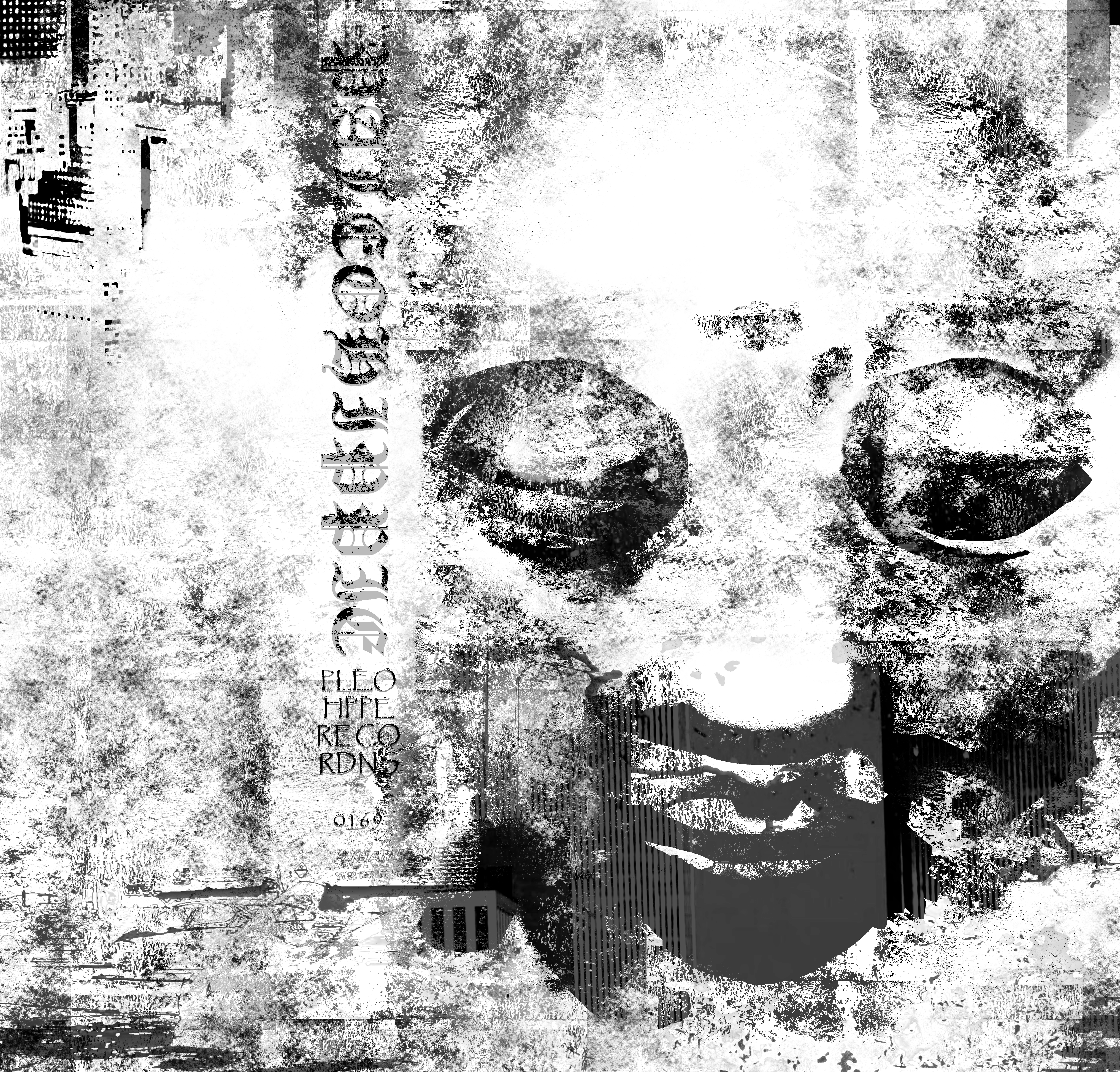 J-Card tape concept, more brutalist/photobashy